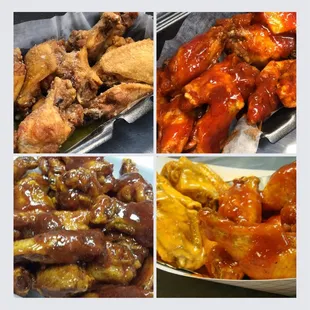 fried chicken, chicken, chicken wings and fried chicken, bbq chicken, chicken wings, bbq wings, fried chicken wings, food, poultry