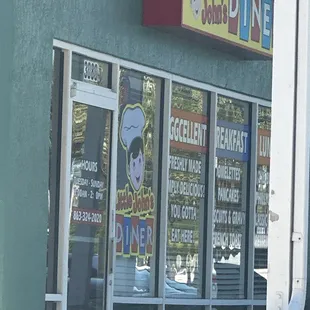 Front of store because I ate the food without taking a photo it was so good !