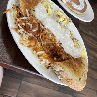 Country boy omelette