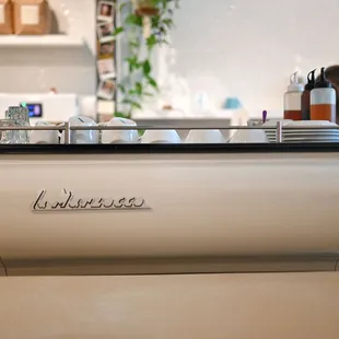 a bari bari serving a cup of coffee