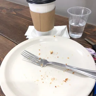 The remnants of my danish