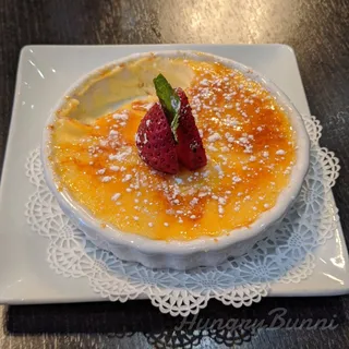 Ginger Vanilla Creme Brulee