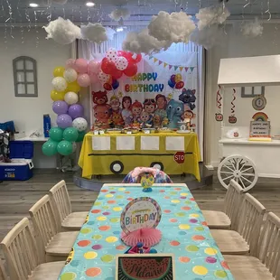 Had a fun 2nd birthday party here yesterday!