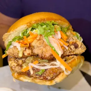 Crispy Fried Chicken Sandwich - photo by AllFunNewYork in Instagram