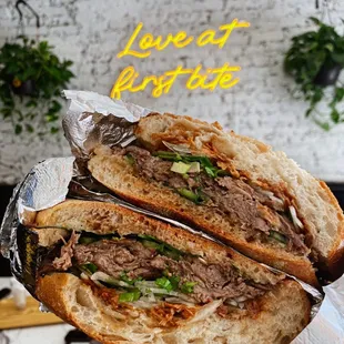 Pho Short Rib sandwich