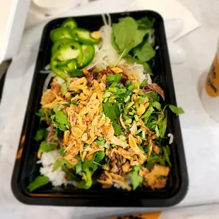 Pho Short Rib Rice Bowl
