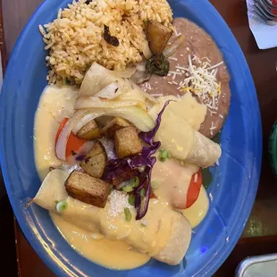 Enchiladas plate