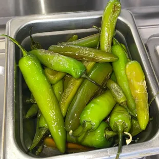 Grilled Jalapeños 
"Chiles Toriados"