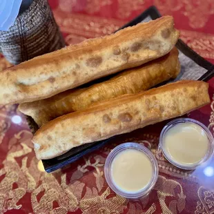 Fresh Chinese Donuts, will only fry at time to order. Super Fresh