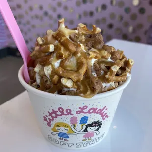 Thelma Sundae with dairy free vanilla