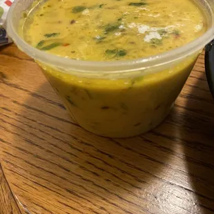 Lintel Dahl was SO FLAVORFUL, creamy and yummy!!