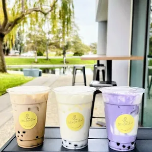 3 Best Milk tea with boba
Milk tea, Coconut, Taro