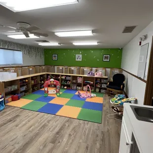 The newly renovated Infant Room!