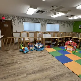 Our newly renovated Infant Room!