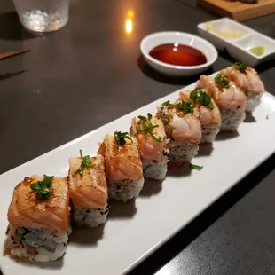 2022 Roll, salmon and salmon, soooooo good.