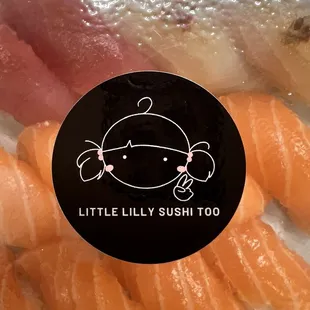 Super cute above standard touch with the logo on to go :)