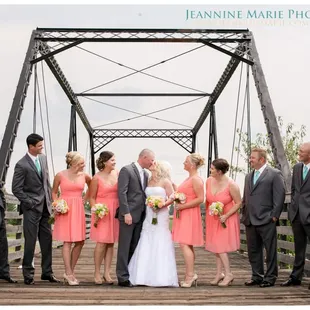 Wedding party at Little Log House Pioneer Village!
http://www.jeanninemarie.com/