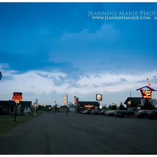 Night photo of Little Log House Pioneer Village!
http://www.jeanninemarie.com/