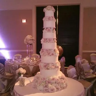 a wedding cake