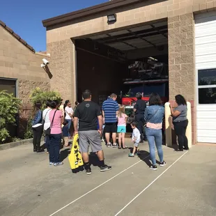 Field trip to the fire station