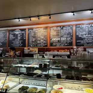 the menu