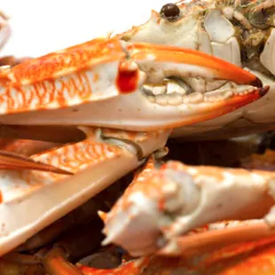a pile of crabs