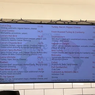 Menu (3) - as of April 2024