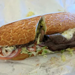 Fire Roasted Steak Caesar Sandwich