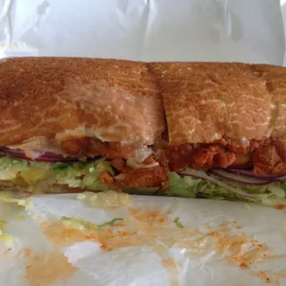 Lucca's Spicy Buffalo Sandwich