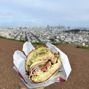 Chicken Cordon Blue Sandwich