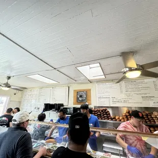 interior, sushi and sashimi