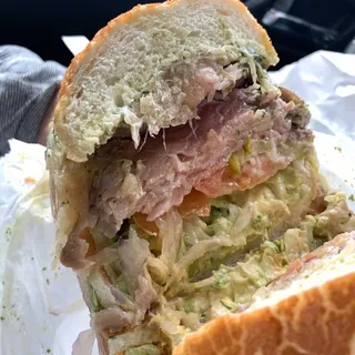 Fire Roasted Prime Rib Sandwich