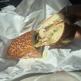 Hot Salami Sandwich