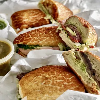 Lucca's Spicy Buffalo Sandwich