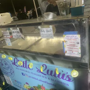 Little Lulus Italian Ice Cart