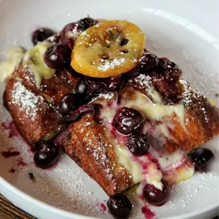 Blueberry Compote French Toast