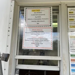 Little Mac&apos;s BBQ trailer, off of 1209 before you get to Hwy 21. Great BBQ trailer and lots of great options. closed Sundays and Mondays