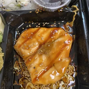 Small Salmon Teriyaki Box