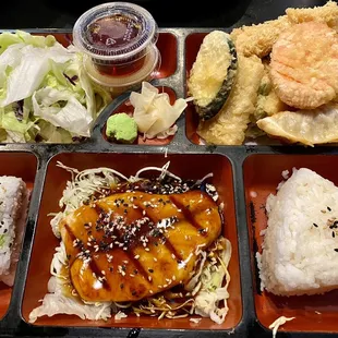 Salmon Teriyaki Box