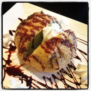 Tempura Green Tea Ice Cream