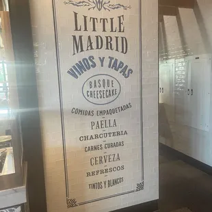 Front signage