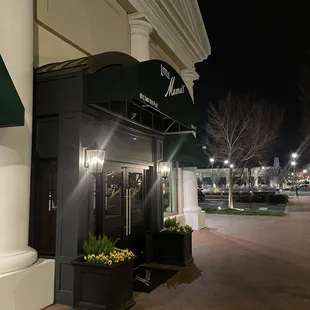 Outside