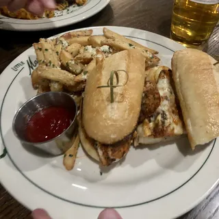 - Chicken Parm Sandwich