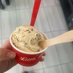 Salted peanut butter cup