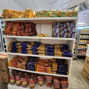 This was their first day of opening so shelves looked a little empty but they are stocked now.