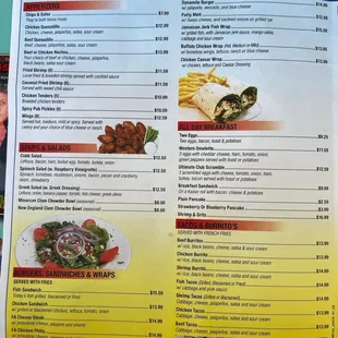 Menu page 2