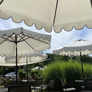 outside