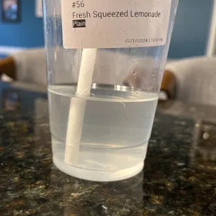 &quot;Lemonade&quot; and hat tasted like lemon water for over $6!