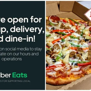 WE ARE OPEN DURING THE PANDEMIC!