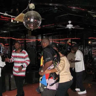 a disco party